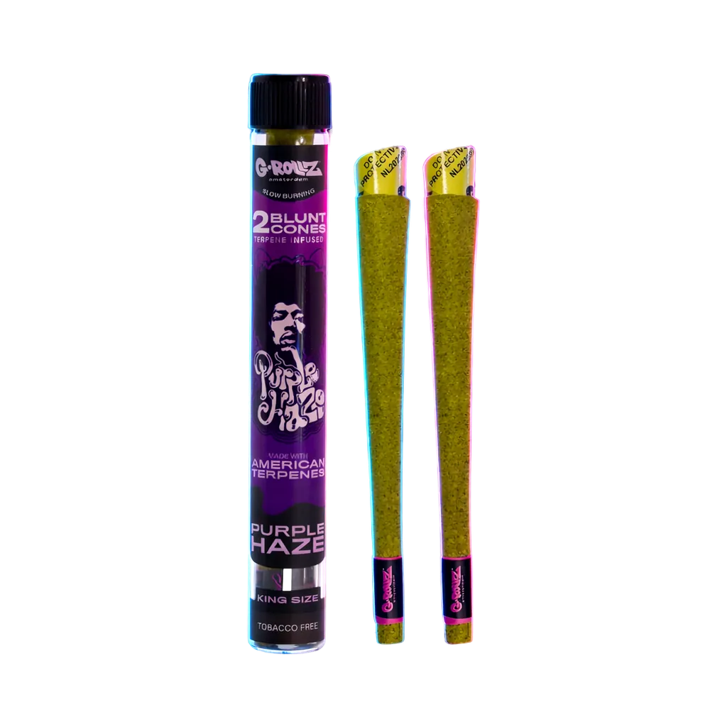 G-Rollz Terpene Infused Blunt Purple Haze 2pcs