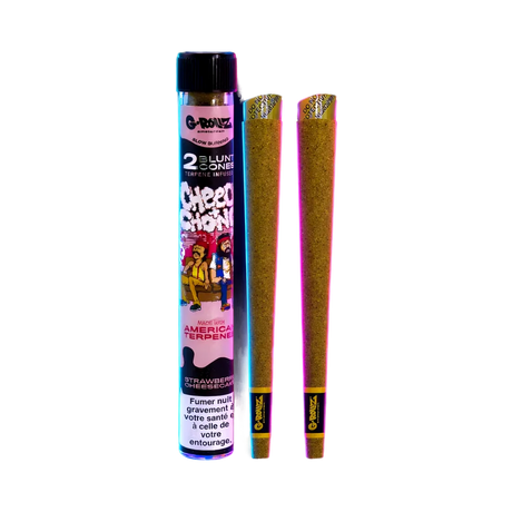 G-Rollz Terpene Infused Blunt Strawberry Cheesecake 2pcs