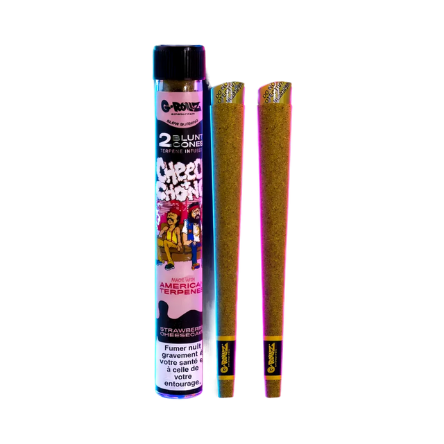G-Rollz Terpene Infused Blunt Strawberry Cheesecake 2pcs
