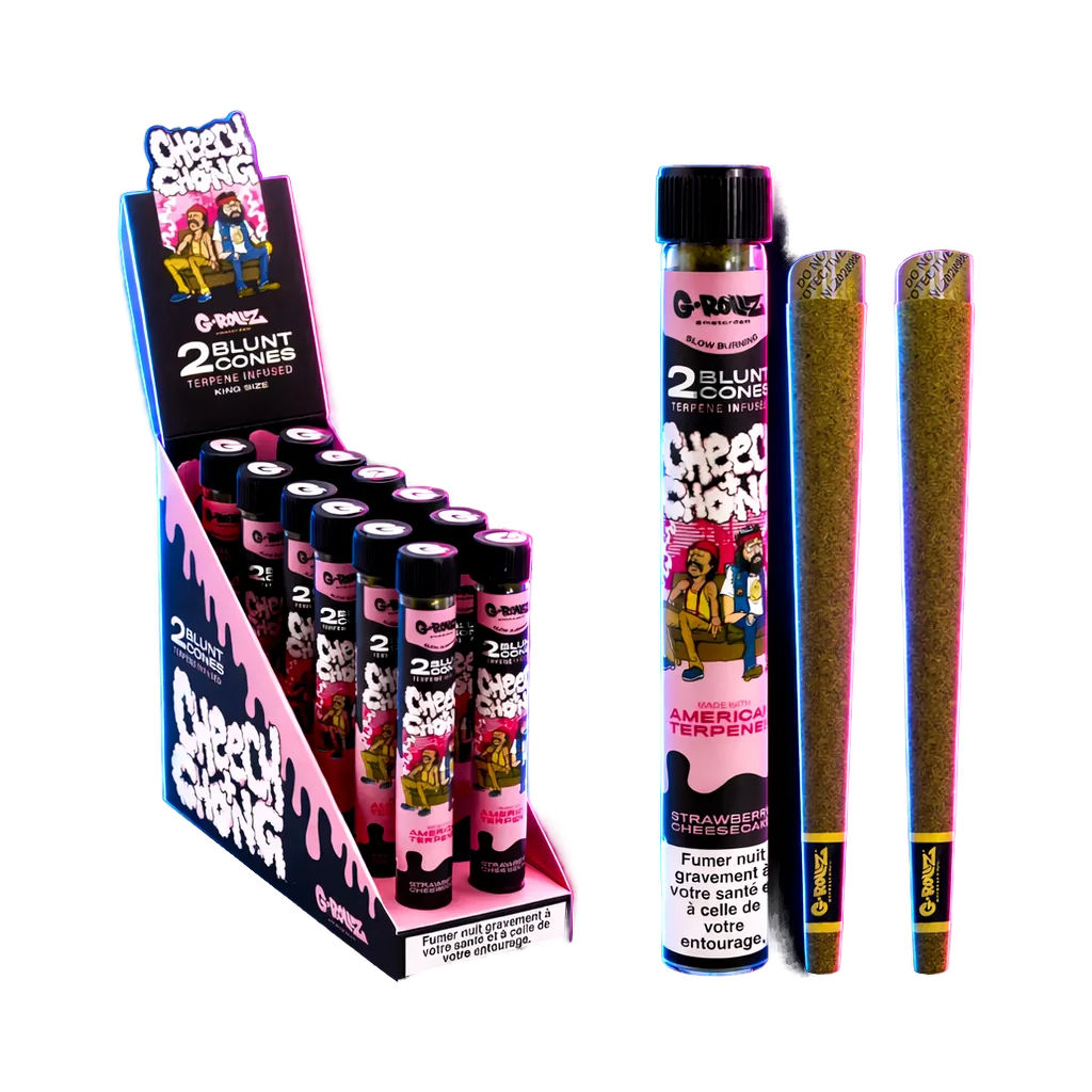 G-Rollz Terpene Infused Blunt Strawberry Cheesecake 2pcs