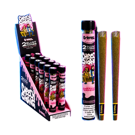 G-Rollz Terpene Infused Blunt Strawberry Cheesecake 2pcs