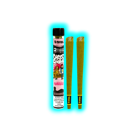 G-Rollz Terpene Infused Blunt Strawberry Cheesecake 2pcs