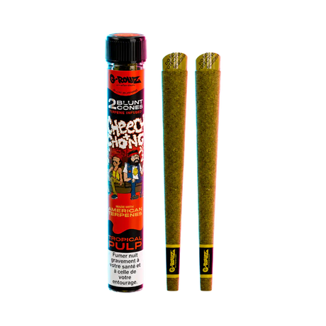 G-Rollz Terpene Infused Blunt Tropical Pulp 2pcs