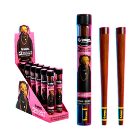 G-Rollz Terpene Infused Herbal Blunt Strawberry Cheesecake 2pcs