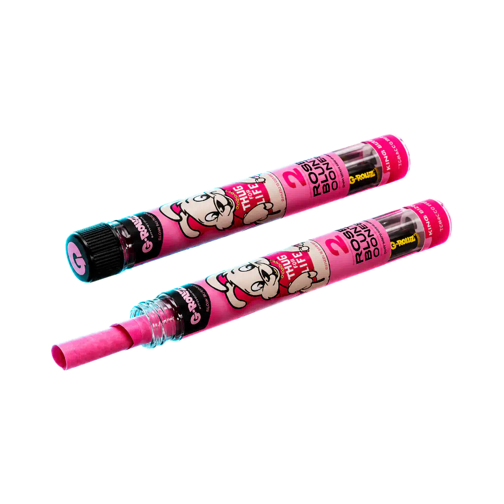 G-Rollz Thug for Life Pre-rolled Rose Blunts 2pcs in der Frontansicht