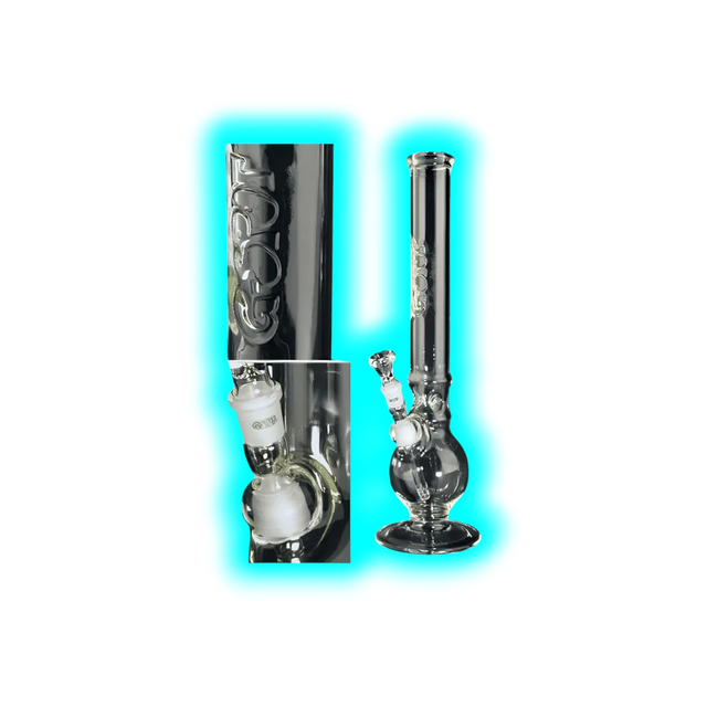 G-Spot Ringball Eisbong Flame Polished 3-teilig 50cm 5mm