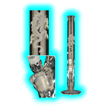 G-Spot Zylinder 3-Teilig Eis 50cm Drachen