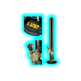 G-Spot Zylinder 3-Teilig Eis 60cm