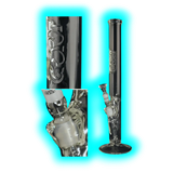 G-Spot Zylinder Eisbong Flame Polished 3-teilig 50cm 5mm