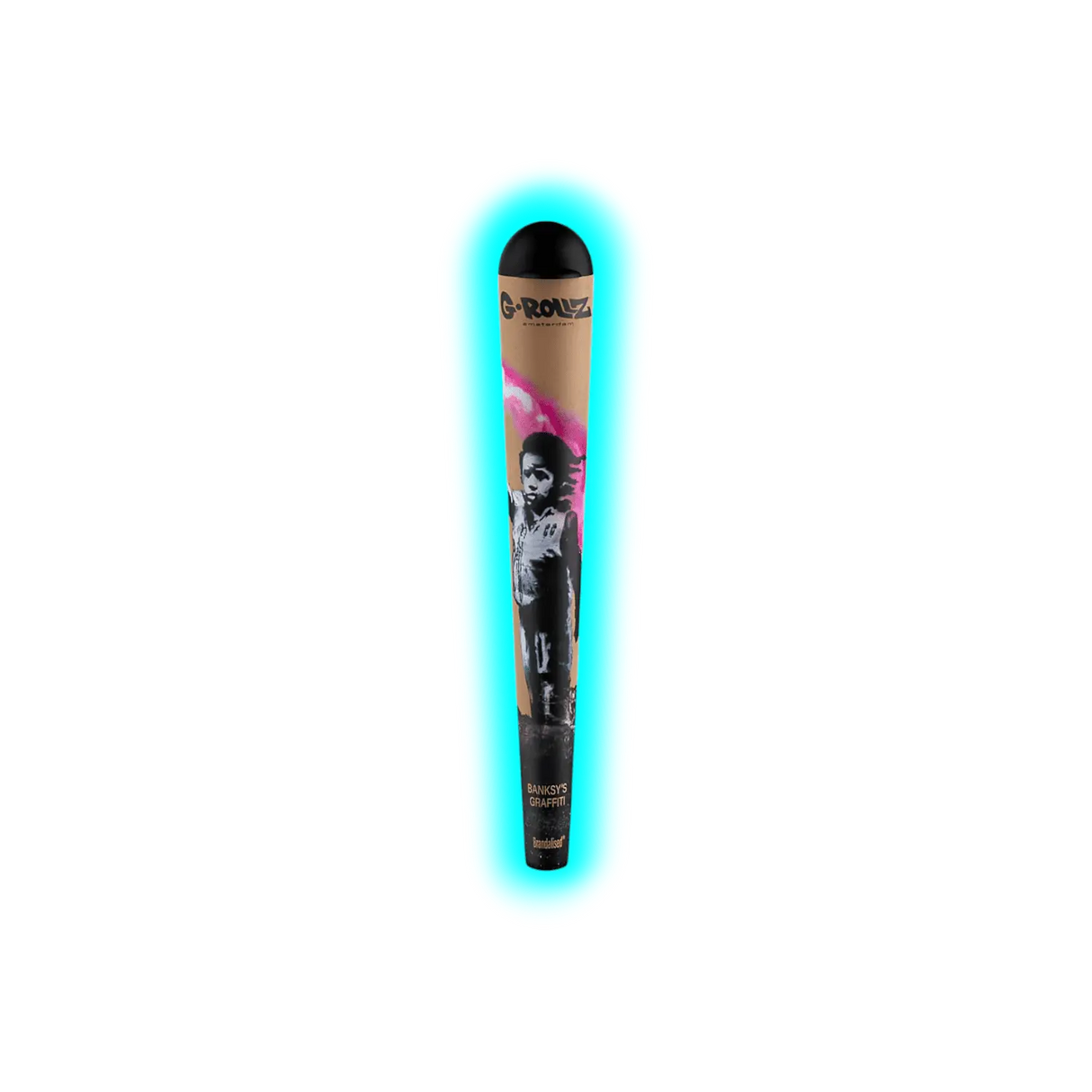 G-Tube Banksy Graffiti Torch Boy
