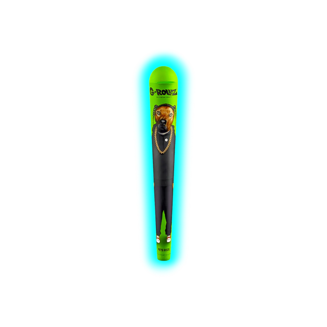 G-Tube Pets Rock Rap Cone Holder Green