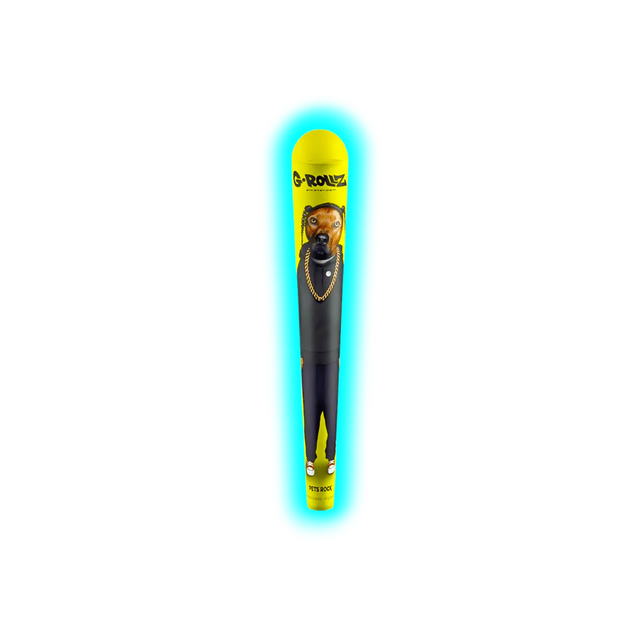 G-Tube Pets Rock Rap Cone Holder Yellow