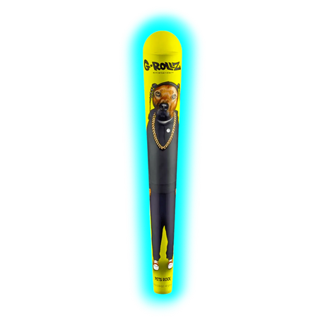 G-Tube Pets Rock Rap Cone Holder Yellow