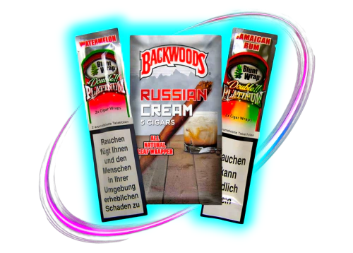 Übersicht verschiedener Tabak Blunts