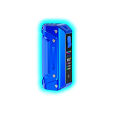 Blaues GeekVape Aegis Solo 3 E-Zigaretten-Mod mit Display und Bedienknopf