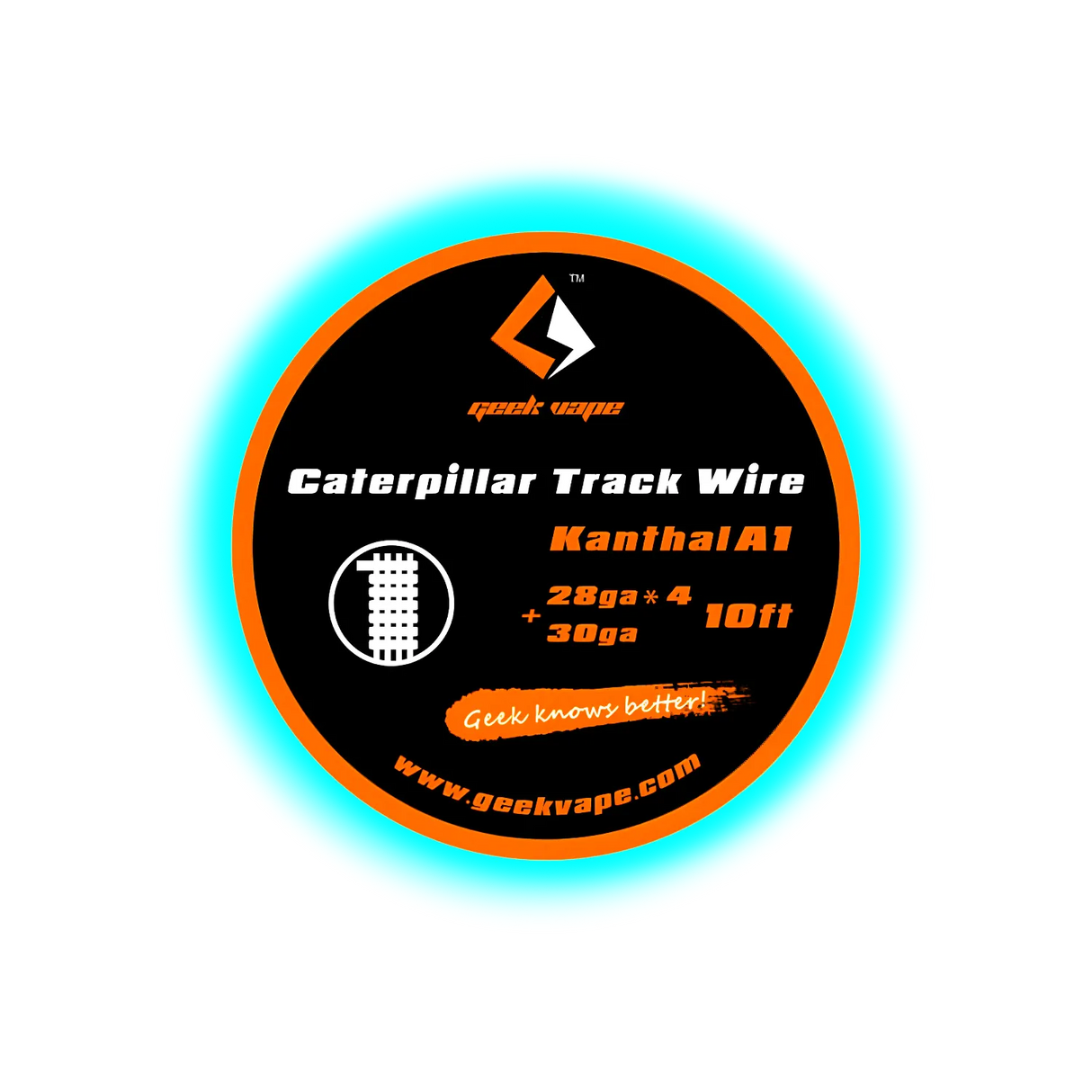 Geek Vape Caterpillar Track KA1 28ga x 4 + 30ga 3m