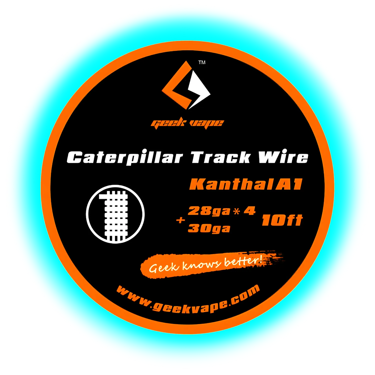 Geek Vape Caterpillar Track KA1 28ga x 4 + 30ga 3m