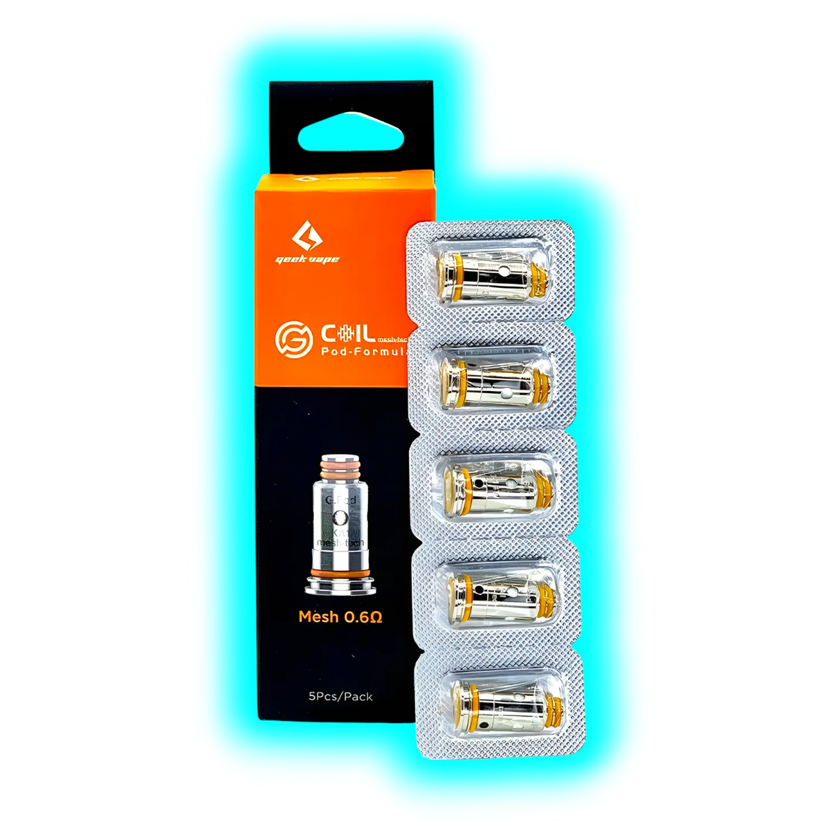 Geek Vape Coil Mesh Tech Pod Formula 0.6Ohm 5pcs für Aegis Pod