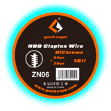 Geek Vape N80 Clapton Wire 24GA + 36GA