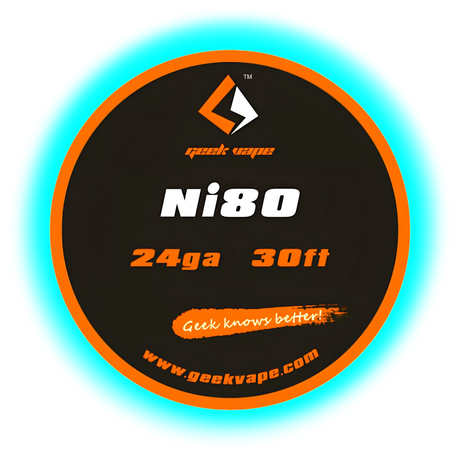 Geek Vape Ni80 24ga 0.5m x 10m 1.89Ohm