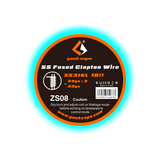 Geek Vape SS Fused Clapton Wire SS316L 24GA x 2 + 32GA