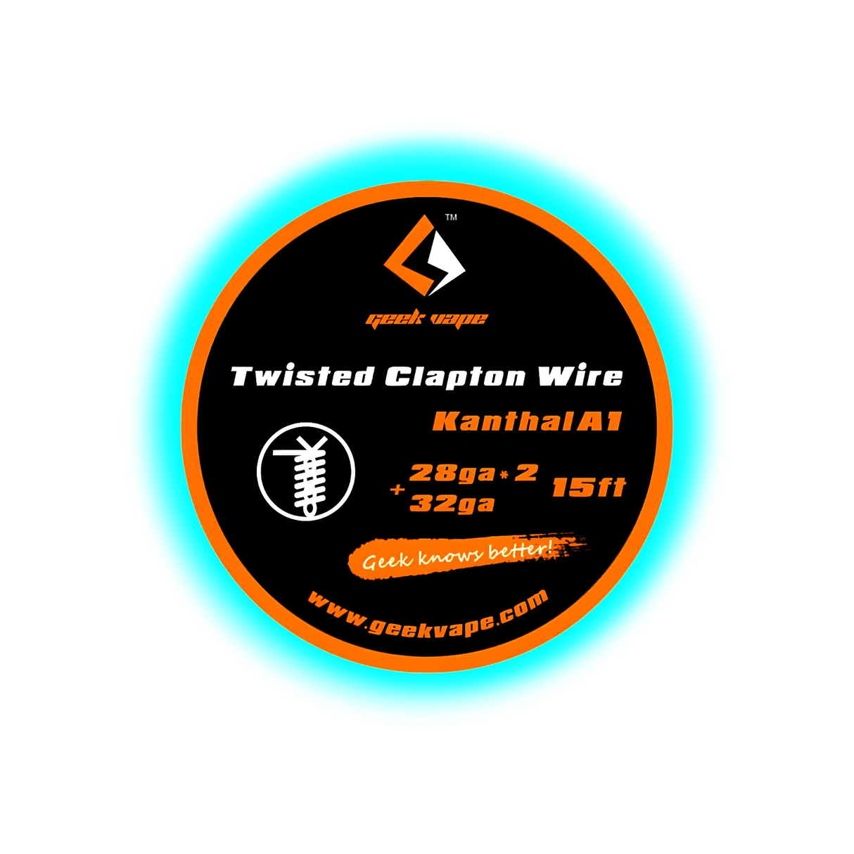 Geek Vape Twisted Clapton Wire KA1 28ga x 2 + 32ga 5m 2.74Ohm