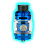 Blauer Geek Vape Zeus Sub Ohm Tank mit 5 ml Füllvolumen und schwarzem Mundstück