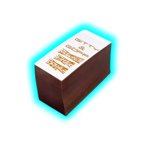 Gitty & Göff Natural schmal grosser Block Kiste mit 96 Stk.