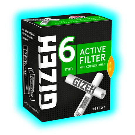 GIZEH Active Filter 6mm 34pcs