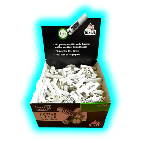 GIZEH Active Filter 8mm 200pcs