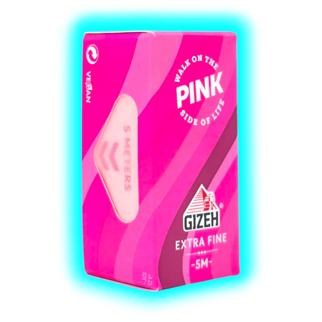 GIZEH All Pink Rolls Slim 5m