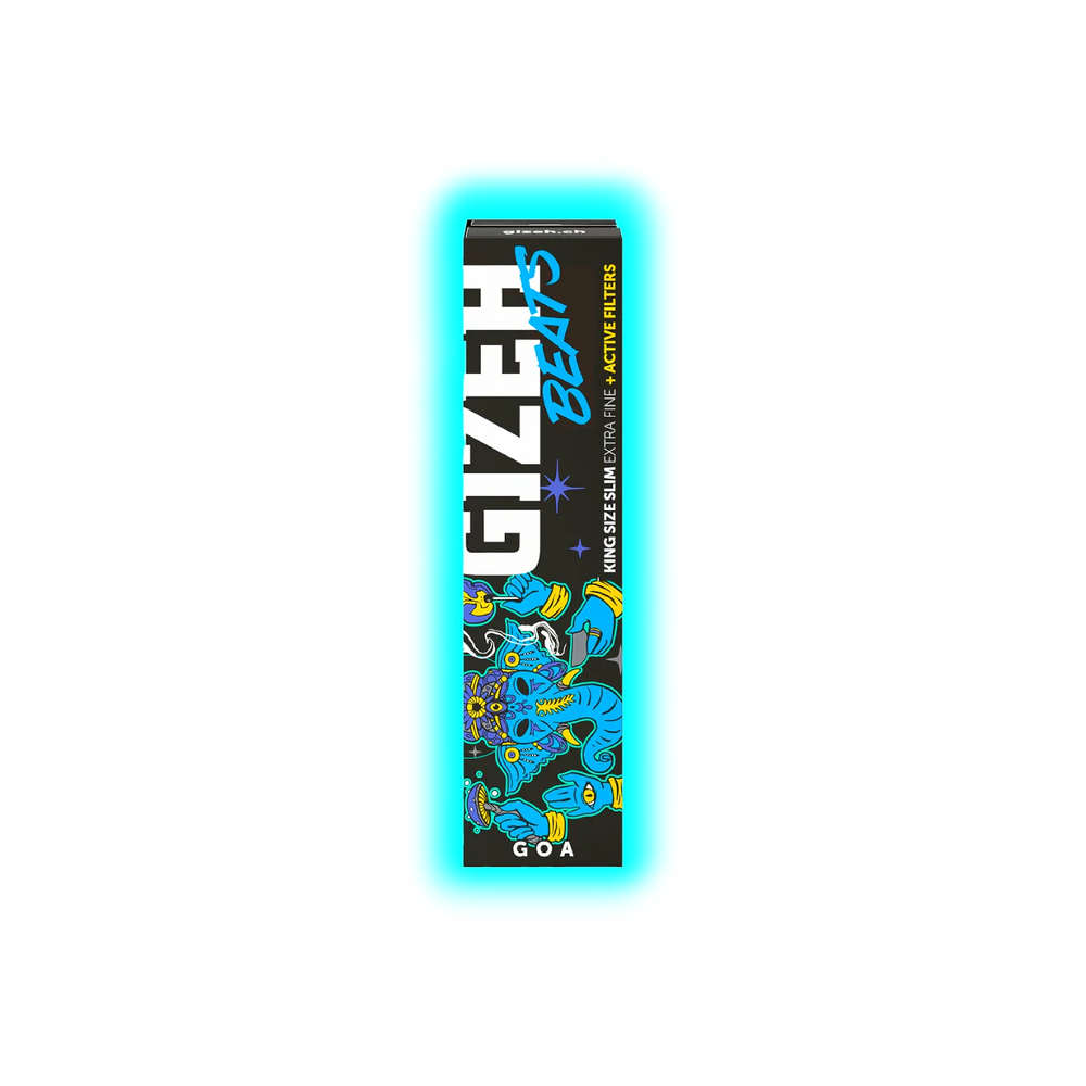 GIZEH Beats Swiss EDT Kingsize Slim Papers + Active Tips