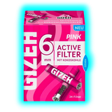 GIZEH Pink Active Filter 6mm 34pcs