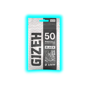 GIZEH ProCell Black 6mm 50pcs