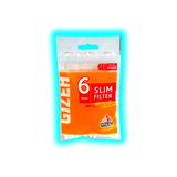 GIZEH Slim Filter 6mm 120pcs