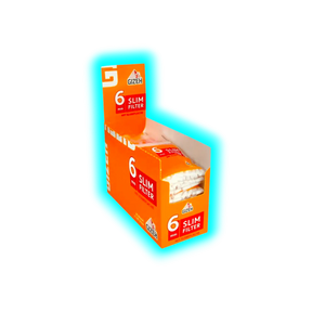 GIZEH Slim Filter 6mm Display 20 x 120pcs