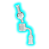 Glasbanger Set klarer Schliff mit Carb Cap 14.5mm