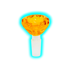 Glaskopf Amber 14er Schliff