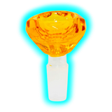 Glaskopf Amber 14er Schliff