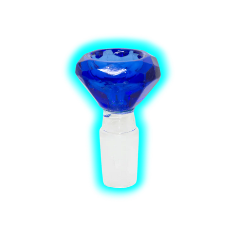 Glaskopf Blau 18er Schliff