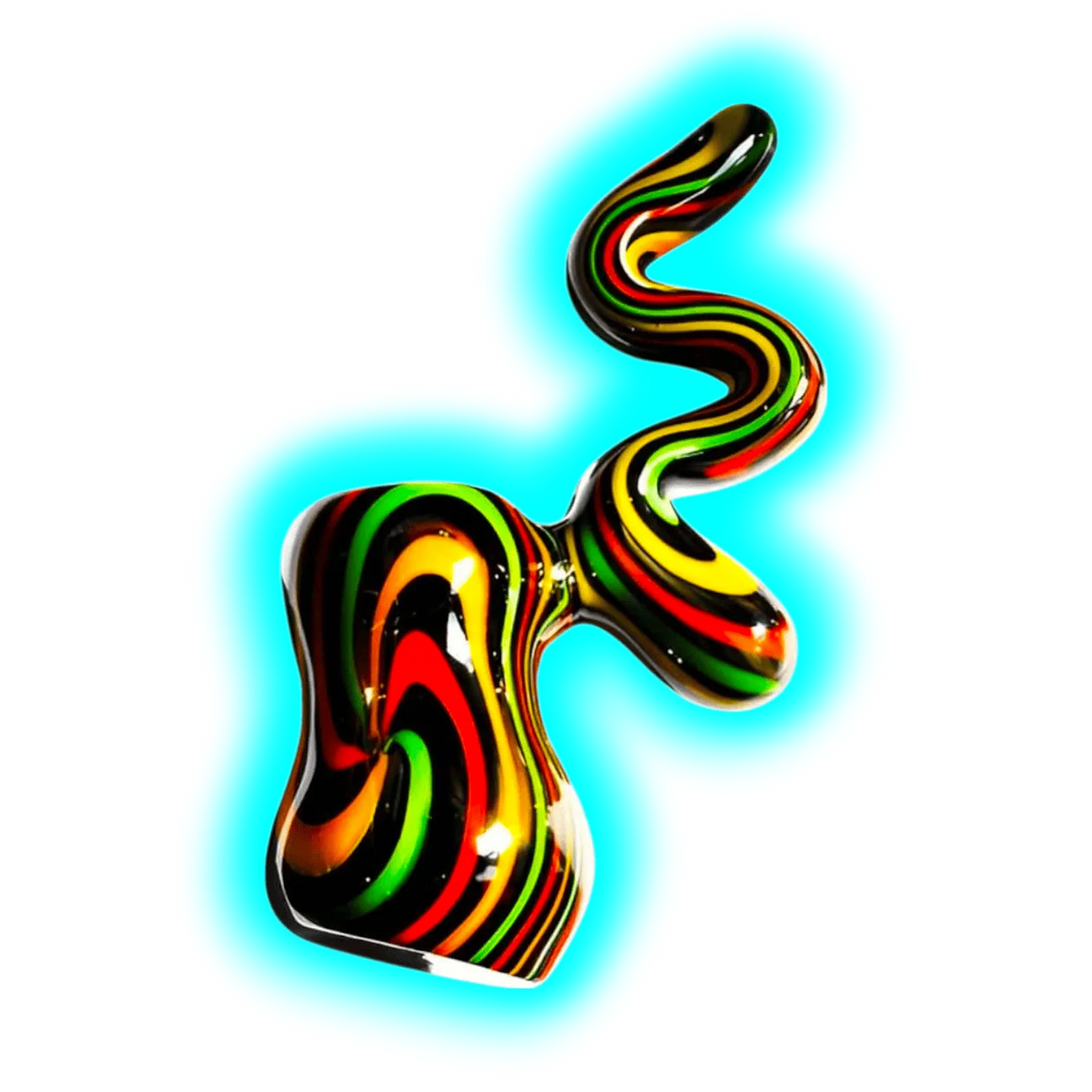 Glaspfeife Bubbler