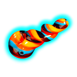 Glaspfeife P-008 Bunt