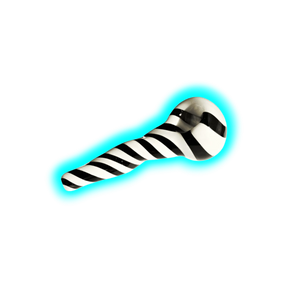 Glaspfeife P-008 Schwarz