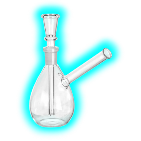 Glass Bong Top Bowl Tear Drop Mini 14cm