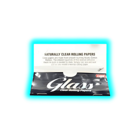 Glass King Size Transparent Cellulose Papers 1 Pack