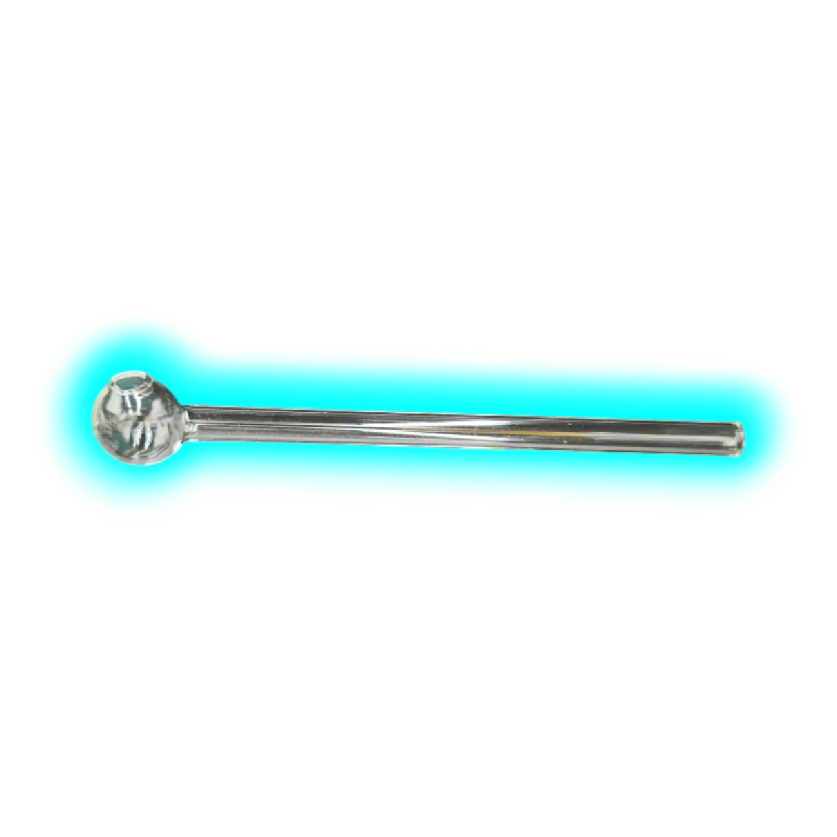 Glass Oil Pipe Clear 150mm