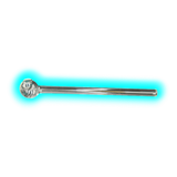 Glass Oil Pipe Clear 150mm