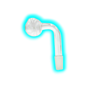Glass Oil pipe curved with 14mm joint
