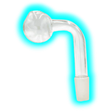 Glass Oil pipe curved with 14mm joint