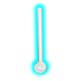 Glass Oil pipe straight 110mm